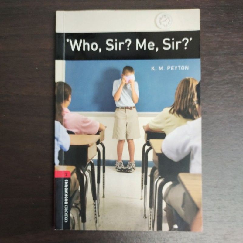 หนังสือ Who,Sir? Me,Sir?
