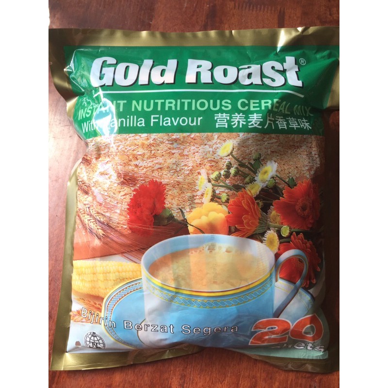 ข้าวโอ๊ต Gold Roast ขนาด 600 กรัม 20 ซองในแพ๊ค หาดใหญ่ สงขลา