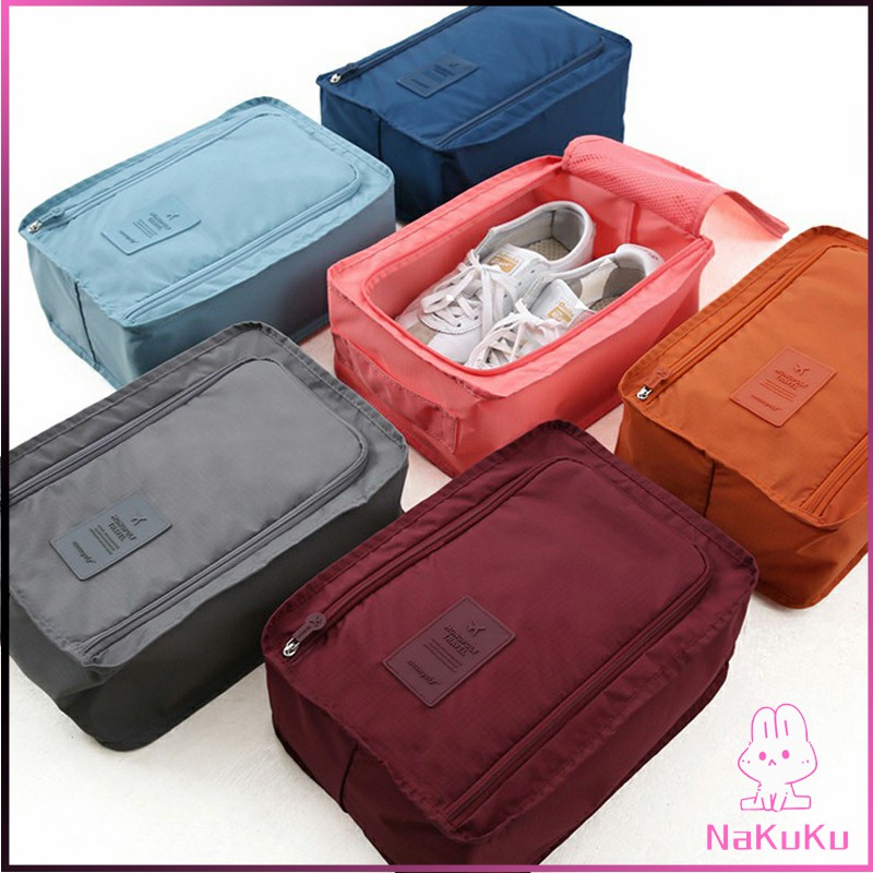 NKK กระเป๋าเก็บรองเท้า แบบพกพา กระเป๋าเดินทางกระเป๋าเดินทาง Shoe storage bag