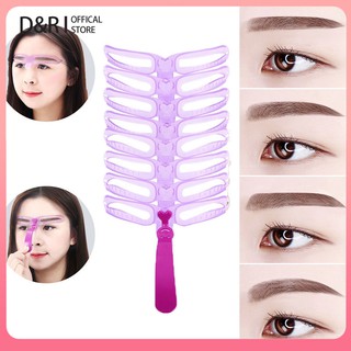 COD✨อุปกรณ์แต่งหน้า Eyebrow Forming Template เครื่องมือนิยามคิ้ว Eyebrow Mold
