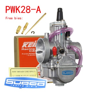 Keihin PWK28 28 มม. 150-250cc 2/4 จังหวะเครื่องยนต์คาร์บูเรเตอร์ Universal รถจักรยานยนต์ประสิทธิภาพสูงทนทาน SODCO Racing คาร์บูเรเตอร์สำหรับ ATV Offroad รถจักรยานยนต์