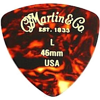ปิ๊กกีตาร์ Martin #2 Guitar Picks Shell ทรงสามเหลี่ยม ลายกระ