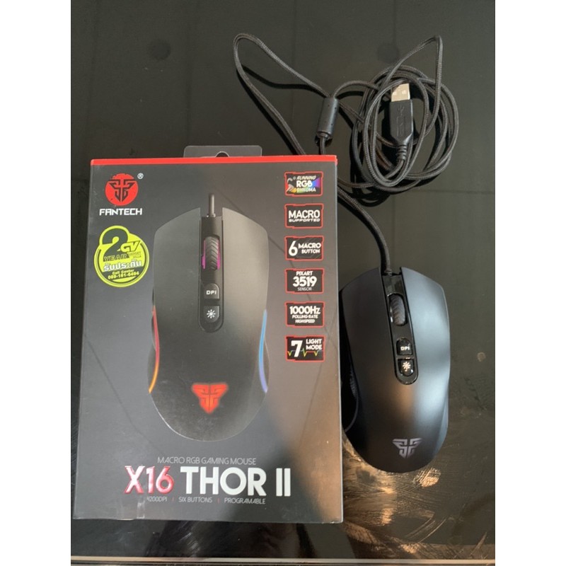Macro RGB Gaming mouse X16 THOR II