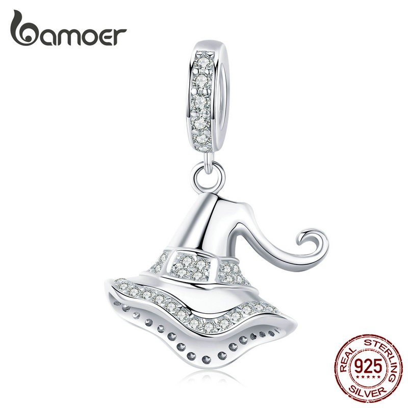 BAMOER Wizard Hat Charm 925 Silver SCC1364