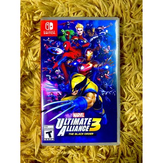 (มือ2) Nintendo Switch : Marvel Ultimate Alliance 3 แผ่นเกม มือสอง สภาพดี