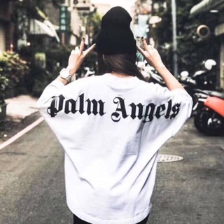 เสื้อยืด Palm angles print oversized