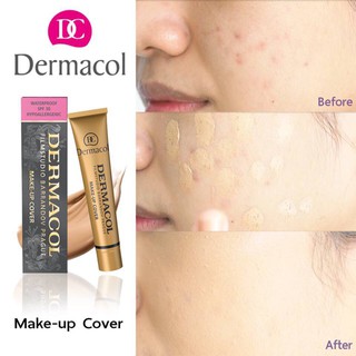 Dermacol De Macol รองพื้น ปกปิดขั้นสูง กําจัดรอยสัก รองพื้น 30 กรัม