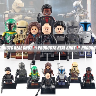 ฟิกเกอร์ Star Wars Peli Motto Fennec Shand Greef Carga Jango Fett Shore Trooper Cobb Vanth ขนาดเล็ก WM6122