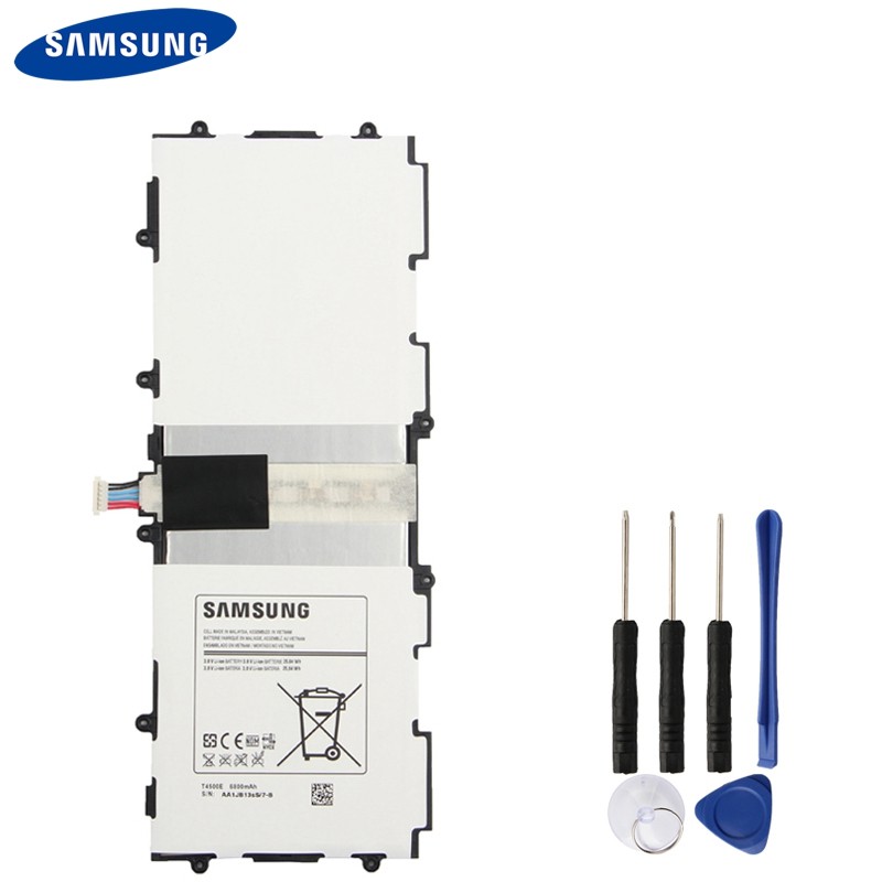 แบตเตอรี่ Samsung Original T4500E T4500C T4500K สำหรับ Samsung GALAXY Tab3 P5210 P5200 P5220 6800mAh