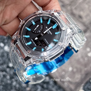 G-Shock Casioak Jelly Gen3 Tiffany Dial with Steel Butterfly Buckle