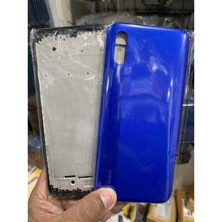 บอดี้ชุด Redmi9A ฝาหลัง+แกนกลาง bodyชุด มีสี ,น้ำเงิน,ดำ