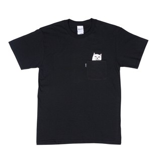 SLUM LTD - RIPNDIP Lord Nermal Pocket Tee Black