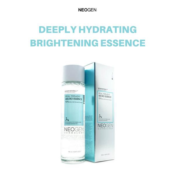 NEOGEN Dermalogy Real Ferment Micro Essence 150ml น้ำตบเอสเซนต์ ช่วยให้ผิวชุ่มชื้น กระจ่างใส