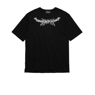 [เหลือ839฿ใส่โค้ดDETFEB150] DXMN Clothing "Thorn from DXMN" Oversize Tee (Black)