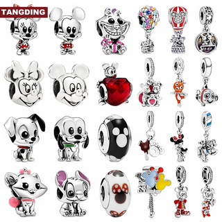 【COD Tangding】สร้อยข้อมือ ประดับลูกปัด ลายการ์ตูนสัตว์ แมว DIY