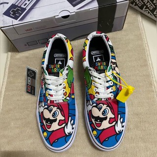 รองเท้าผ้าใบ Vans Old Skool-Nintendo Mario ไซส์ 36-44 [ส่งไว EMS]