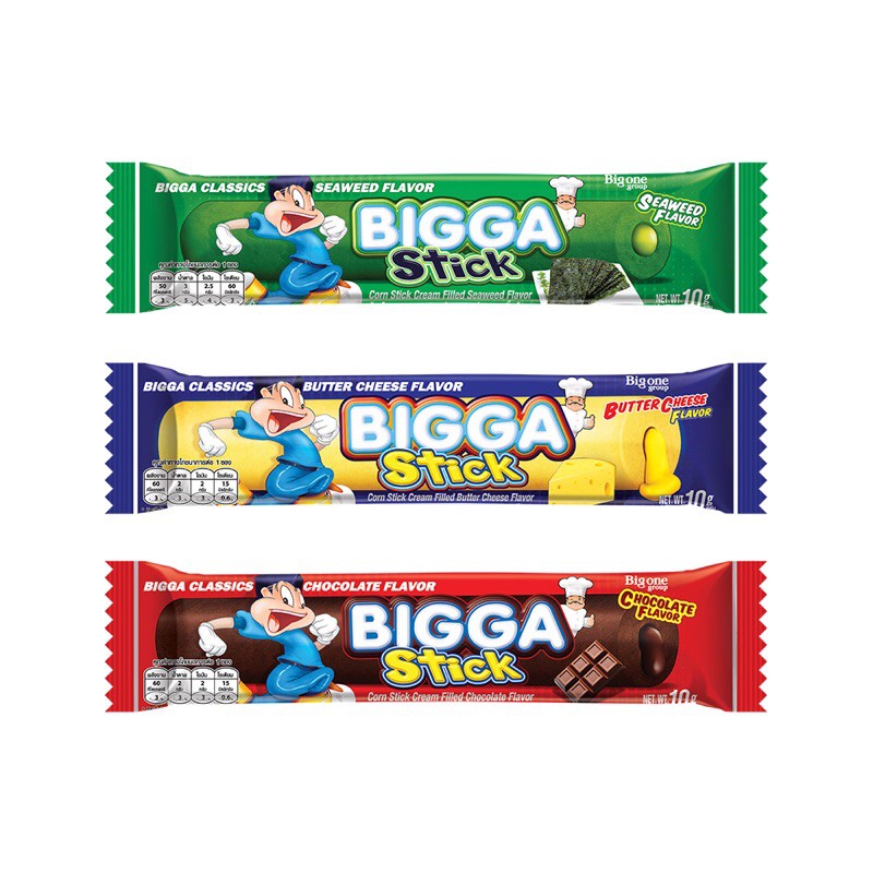 ขนมอบกรอบ Bigga Stick