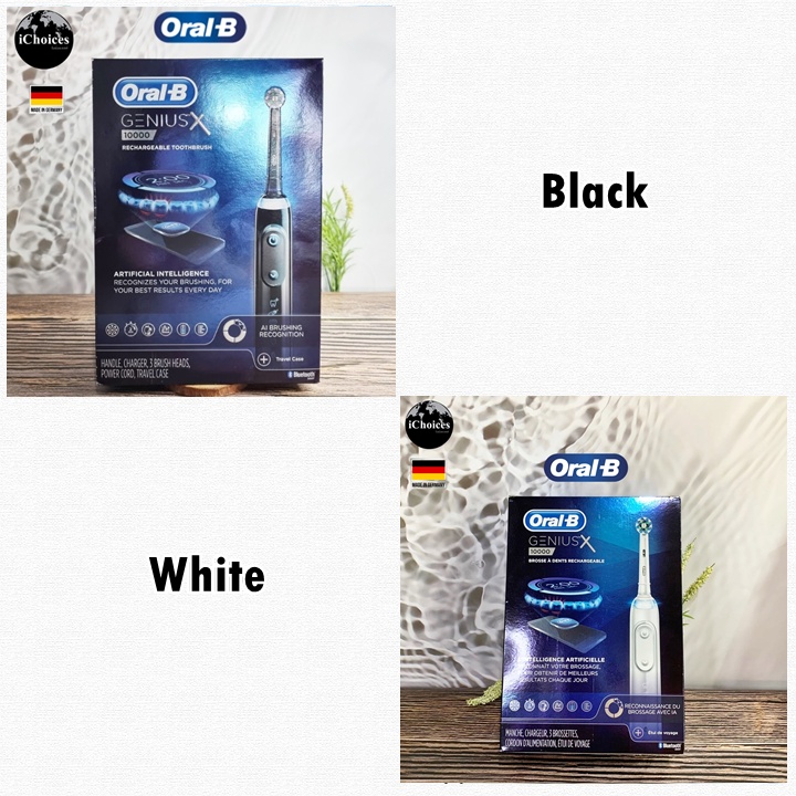 ออรัลบี จีเนียส แปรงฟันไฟฟ้า Oral-B® Genius™ X 10000 Rechargeable Electric Toothbrush