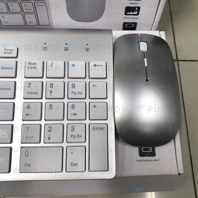 [Wireless Office Keyboard] ชุดเมาส์ คีย์บอร์ด ไร้สาย แป้นพิมพ์ไทยอังกฤษ Wireless EN/TH English and Thai Layout