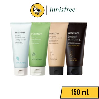 แท้ 💯 โฟมล้างหน้า Innisfree Cleaning Foam 150ml.