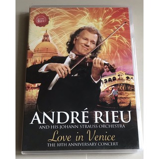 ดีวีดีคอนเสิร์ต ลิขสิทธิ์ มือ 2 ...299 บาท “Andre Rieu” คอนเสิร์ต “Love In Venice-The 10th Anniversary Concert”