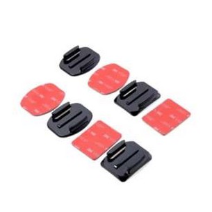 ลดราคา Di shop 4pcs Flat Mounts&Curved Mounts + 3M Adhesive Pads Set for Gopro Hero 3 3+ 4 #ค้นหาเพิ่มเติม แบตเตอรี่แห้ง SmartPhone ขาตั้งมือถือ Mirrorless DSLR Stabilizer White Label Power Inverter ตัวแปลง HDMI to AV RCA