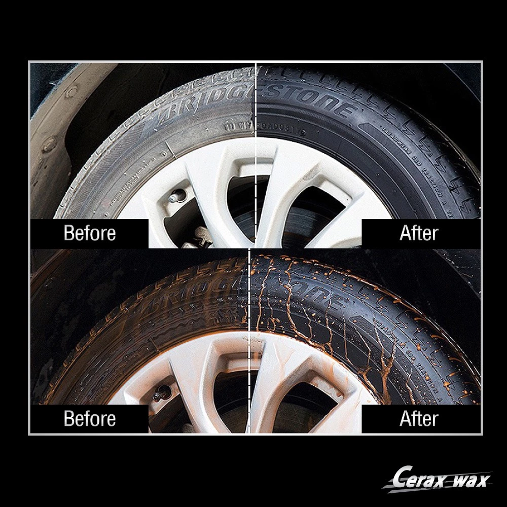 น้ำยาเคลือบเงา ceraxwax น้ำยาขัดยางดำ ซื้อ2แถม3 เคลือบแก้ว น้ำยาเคลือบแก้ว น้ำยาเช็ดยางดำ น้ำยาทายางดำ น้ำยาเช็ดรถ thumbnail 9