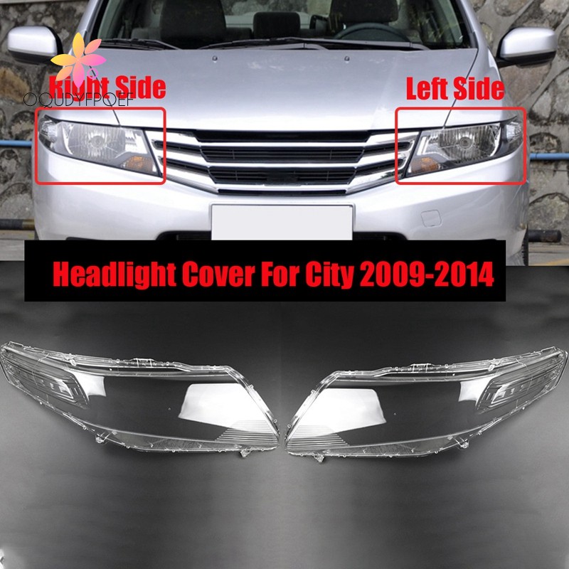 ฝาครอบไฟหน้ารถยนต์สําหรับ Honda City 2009-2014