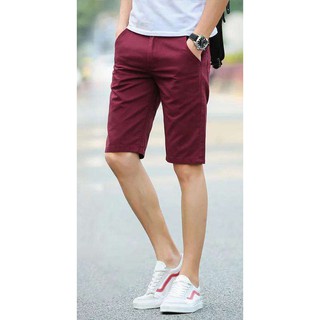 🎉กางเกงขาสั้น สามส่วนชาย ผ้าฝอกนิ่ม สวมใส่ได้ทุกสไตล์  Mens Casual shorts fashion Comfy style jeans รุ่น M🎉