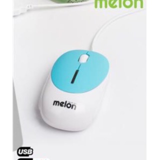 เม้าส์สาย Optical Mouse : สีดำ