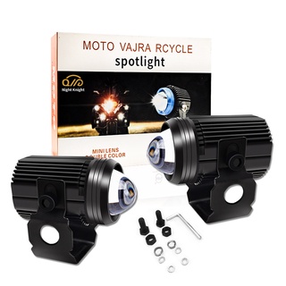 Night knight 50W Lens Spotlights Headlight Bulbs Driving Light High/Low leds Headlights High-Power Laser Lights Motorcyc