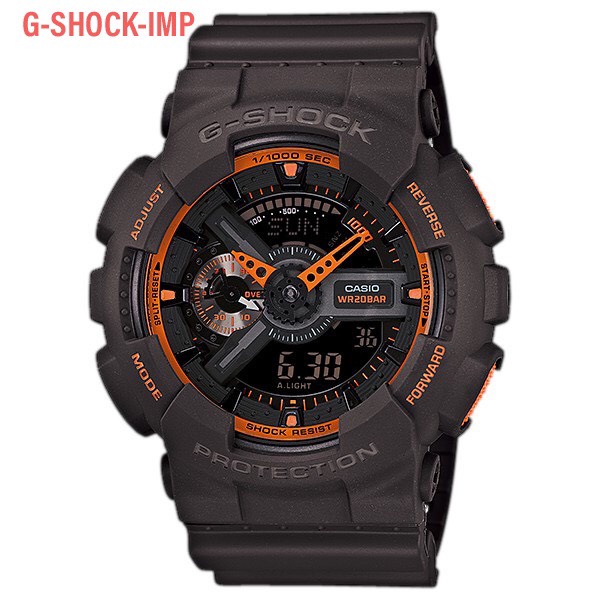 นาฬิกา CASIO G-SHOCK รุ่น GA-110TS-1A4DR ของแท้ประกันศูนย์ CMG 1 ปี