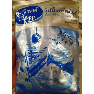 วิปปิ้งครีมมิกซ์ ชนิดจืด UNSWEETEN WHIPPING CREAM MIX ขนาด 500g