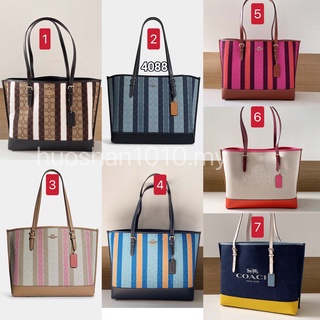 Outlet ส่วนลด🌈 Mollie Tote 25 4086 4088 4087 4085 C4086 C4088 C4087 C4085 สองขนาด coac h ผู้หญิง กระเป๋าสะพายข้าง