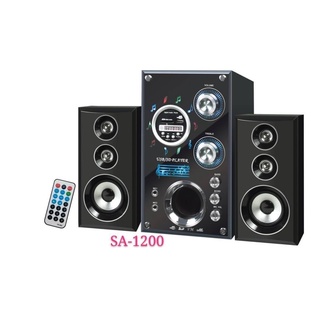 MUSIC D.J. ลำโพงซัพวูฟเฟอร์ Blue tooth /USB/FM รุ่น SA-1200 SA-1200T SA-1200S