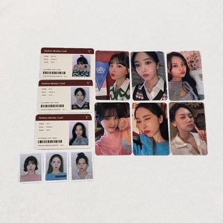 ⟡ พร้อมส่ง ⟡ Viviz Official Fanclub 1st Na.V Kit การ์ด