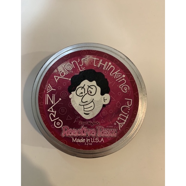 Crazy Aaron's Thinking Putty รุ่นแม่เหล็ก Reactive Razz ขนาด 4 นิ้ว มือสอง