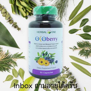 HERBAL ONE OCOberry โอโคเบอร์รี่ บำรุงสายตา อ้วยอัน 60 เม็ด