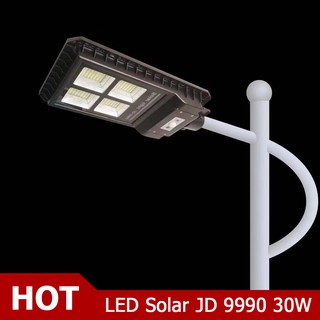 Hot LED Solar โคมไฟโซล่าเซลล์ Solar Street Light JD 9990W รุ่น