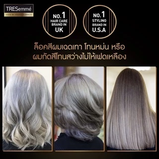 Tresemme แชมพูม่วง สำหรับผมกัดสีหรือทำสีอ่อน TRESemme Color Radiance and Repair For bleached hair