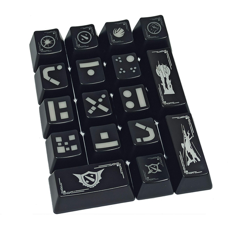 Zzz ปุ่มกดคีย์บอร์ด Rgb 17 ชิ้น สําหรับ Numpad Diy Mx Switches
#6
