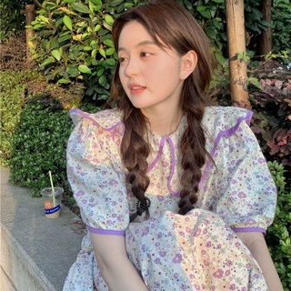 เดรส ชุดเดรส เดรสยาว ชุดเดรสยาว 2022 ใหม่