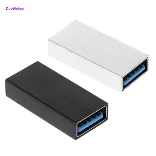 Doublebuy อะแดปเตอร์ USB 3.0 Coupler Female to Female ความเร็วสูง USB 3.0 Coupler Extender