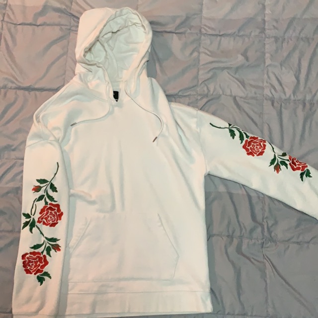 Pacsun Hoodie Rose White