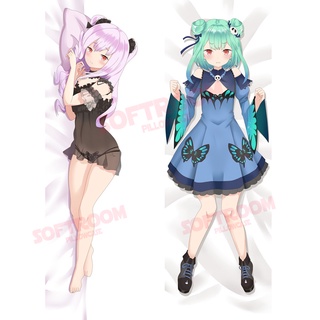 Rushia Uruha VTuber Hololive Dakimakura ปลอกหมอน แบบนิ่ม ลายอนิเมะญี่ปุ่น Otaku ขนาด 50x150 ซม. สําหรับโซฟา เตียง DK2427