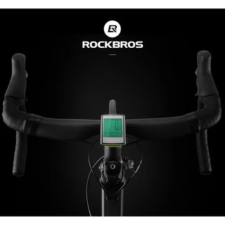 ROCKBROS นาฬิกาจับเวลากันน้ำสำหรับติดรถจักรยาน