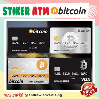 บัตรบิตคอยน์ | สติกเกอร์การ์ด Garskin ATM ATM Card SKIN DEBIT CREDIT EMONEY FLAZZ