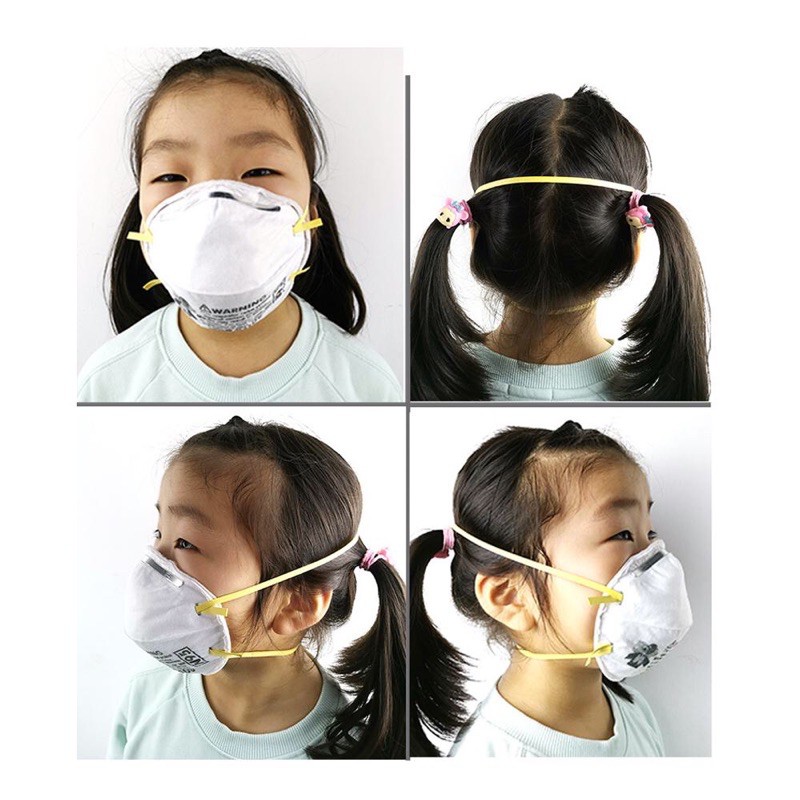 3M 8110S หน้ากากเด็กเครื่องช่วยหายใจอนุภาคขนาดเล็ก N95 ป้องกัน-หมอกควัน2.5 (ซื้อยกกล่องมีสติกเกอร์กันปลอมจ้า)
