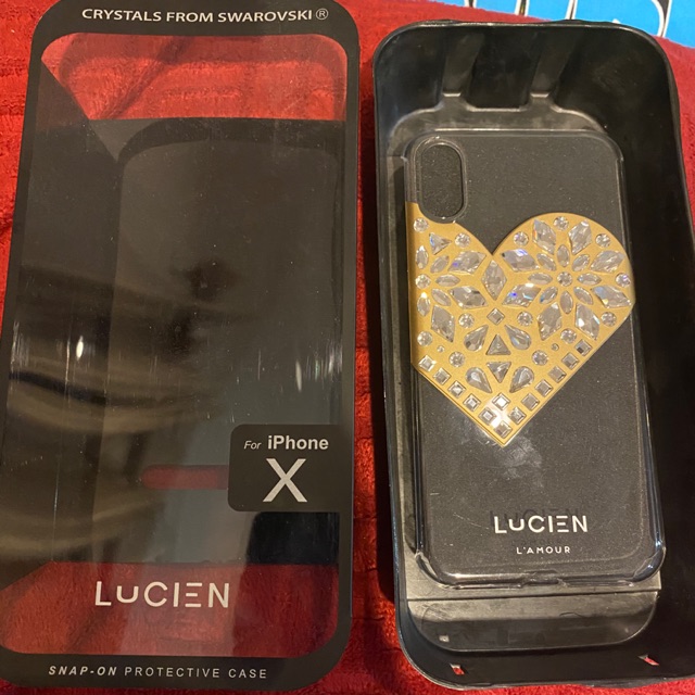 Used likenew LUCIEN แท้10000% Case Iphone X สภาพดีดีมาก