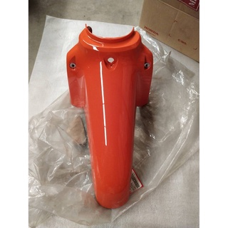 บังโคลนหน้า ส้ม328 สำหรับรุ่น DREAM SUPERCUB 2015 อะไหล่แท้ HONDA 61100-KZV-T00YB